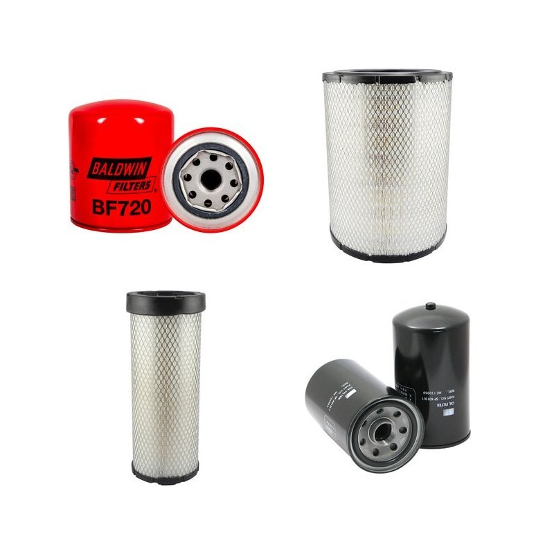 Filter Kit for Sany SY 195-9 with Mitsubishi engine Air Oil Fuel