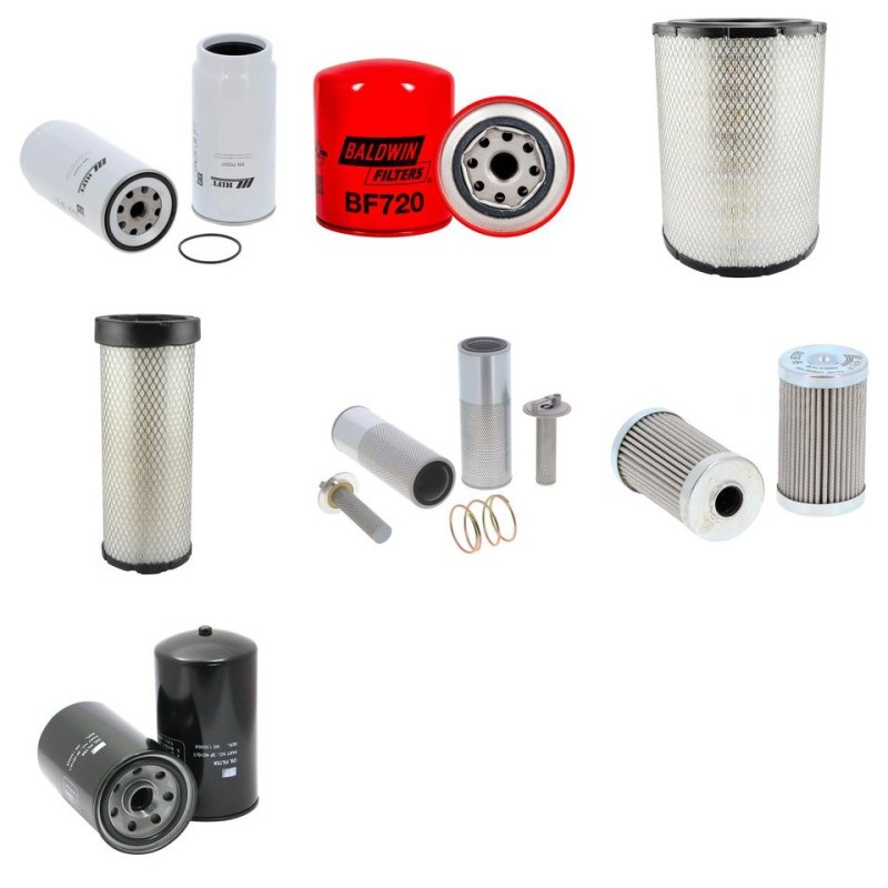 SANY SY 195 Filter Service Kit w/MITSUBISHIeng.