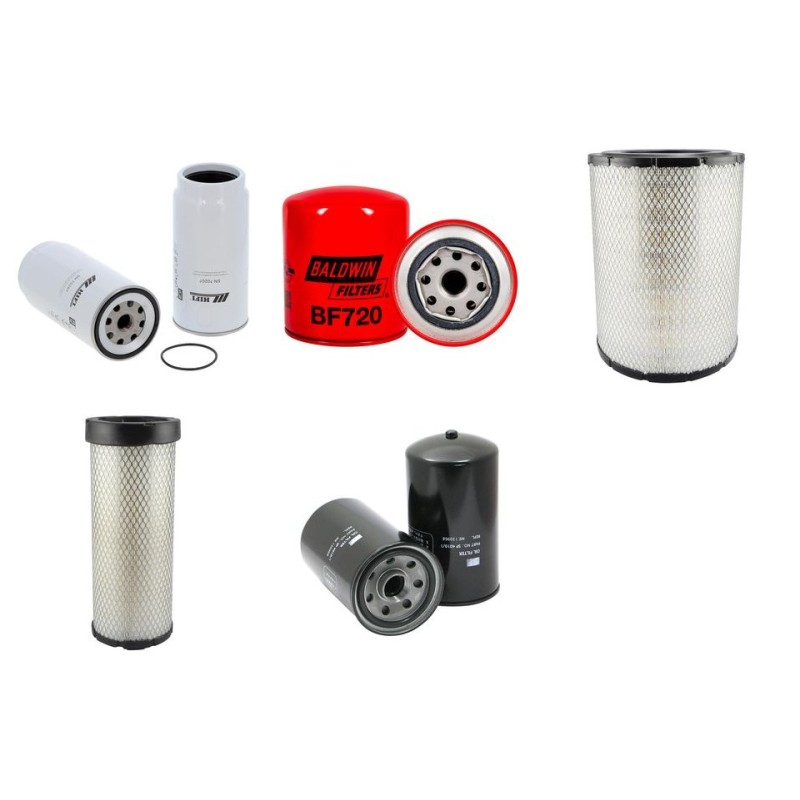 Filter Kit for Sany SY 205 C-9 with Mitsubishi engine Air Oil Fuel