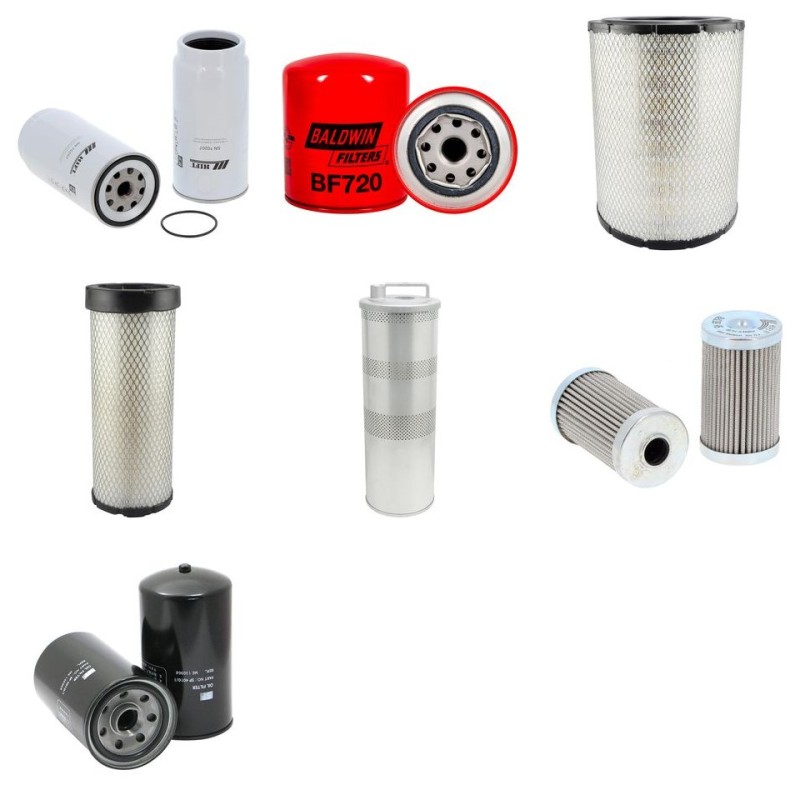 SANY SY 215-8 Filter Service Kit w/MITSUBISHIeng.