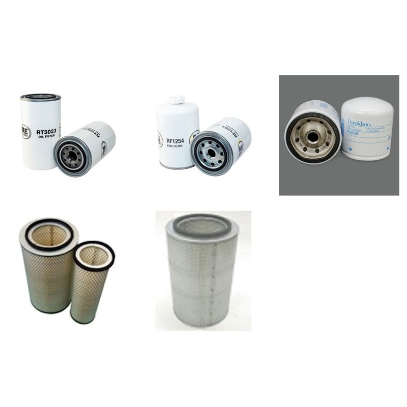 SANY SY 220 Filter Service Kit w/CUMMINSeng.  Air Oil Fuel
