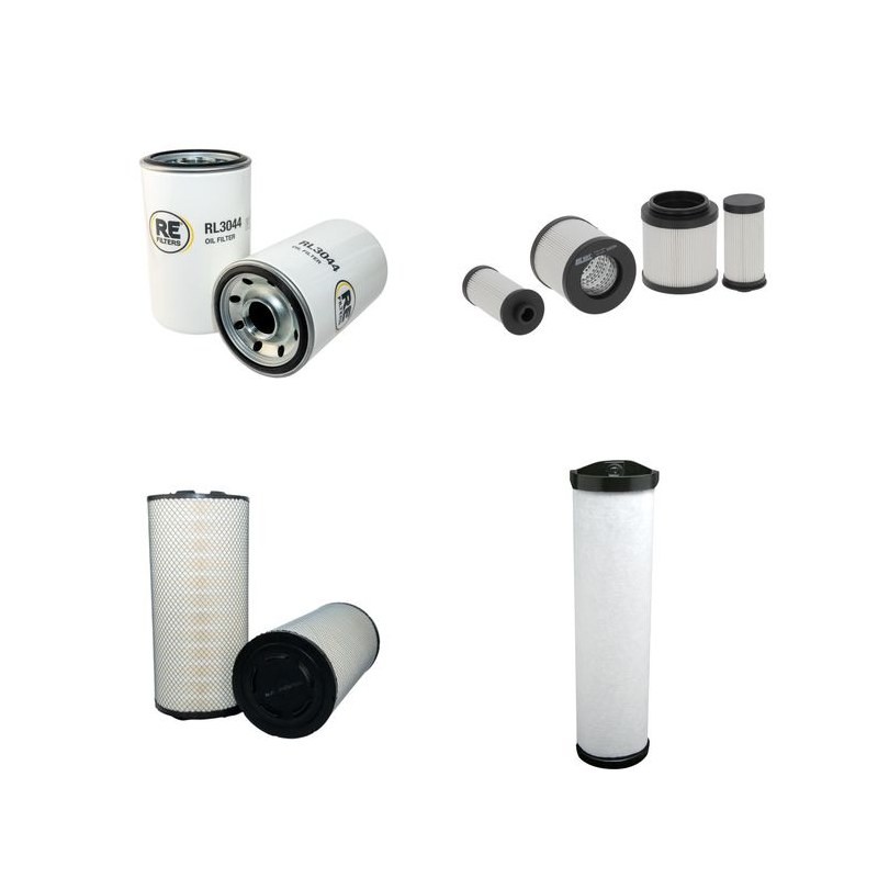 Filter Kit for Sany SY 225 C-9 with Isuzu 6BG1 engine Air Oil Fuel