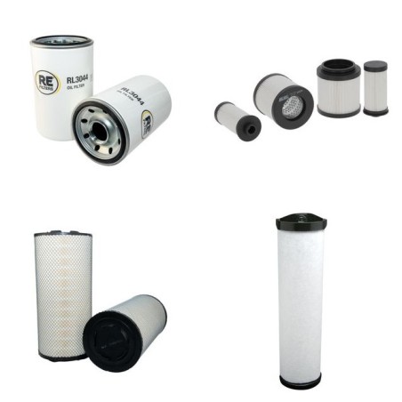 SANY SY 225 C-9 Filter Service Kit w/ISUZU 6BG1eng.  Air Oil Fuel