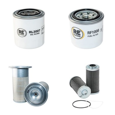 JENSEN A 530 Filter Service Kit w/Kubota D1105-T Eng.