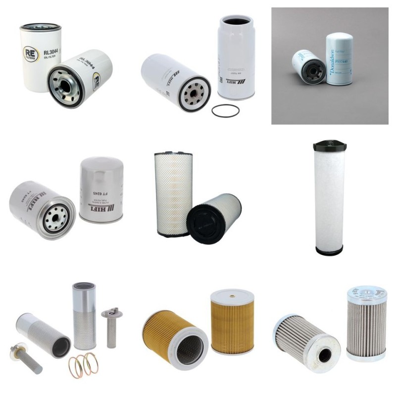 Filter Kit for Sany SY 235 C-9 with Isuzu 6BG1T engine 