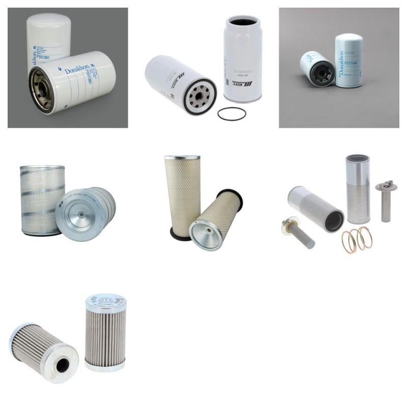 Filter Kit for Sany SY 285 with Isuzu engine 