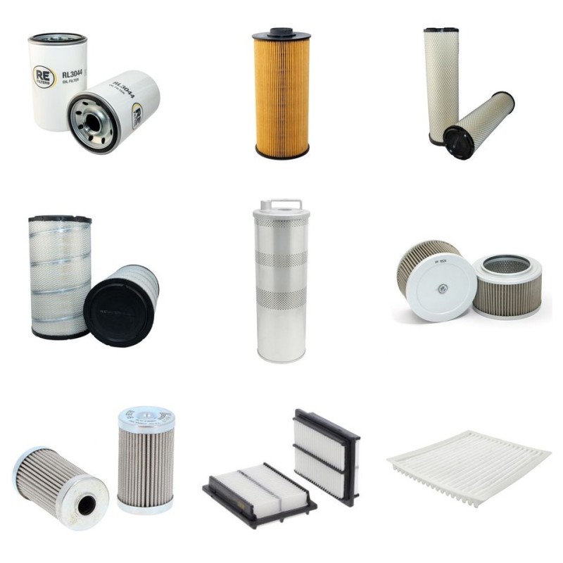Filter Kit for Sany SY 335 with Isuzu engine 