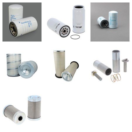 Filter Kit for Sany SY 365 C with Isuzu engine 