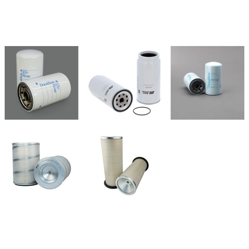 Filter Kit for Sany SY 365 C with Isuzu engine Air Oil Fuel