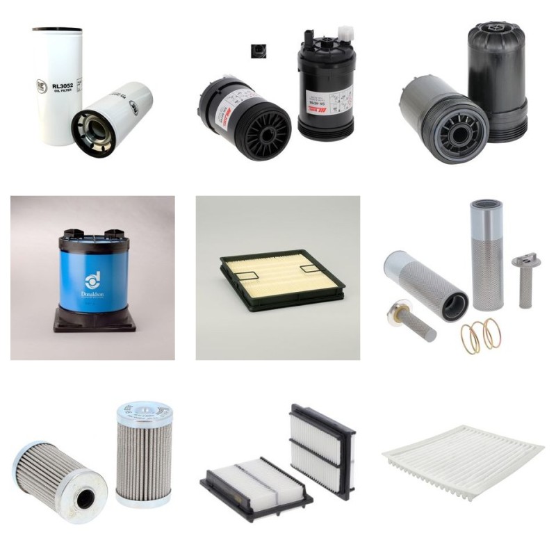 Filter Kit for Sany SY 365 with Cummins QSL 9 engine 