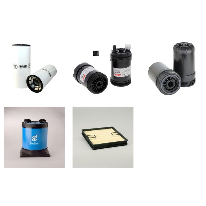 SANY SY 365 Filter Service Kit w/CUMMINS QSL 9eng.  Air Oil Fuel