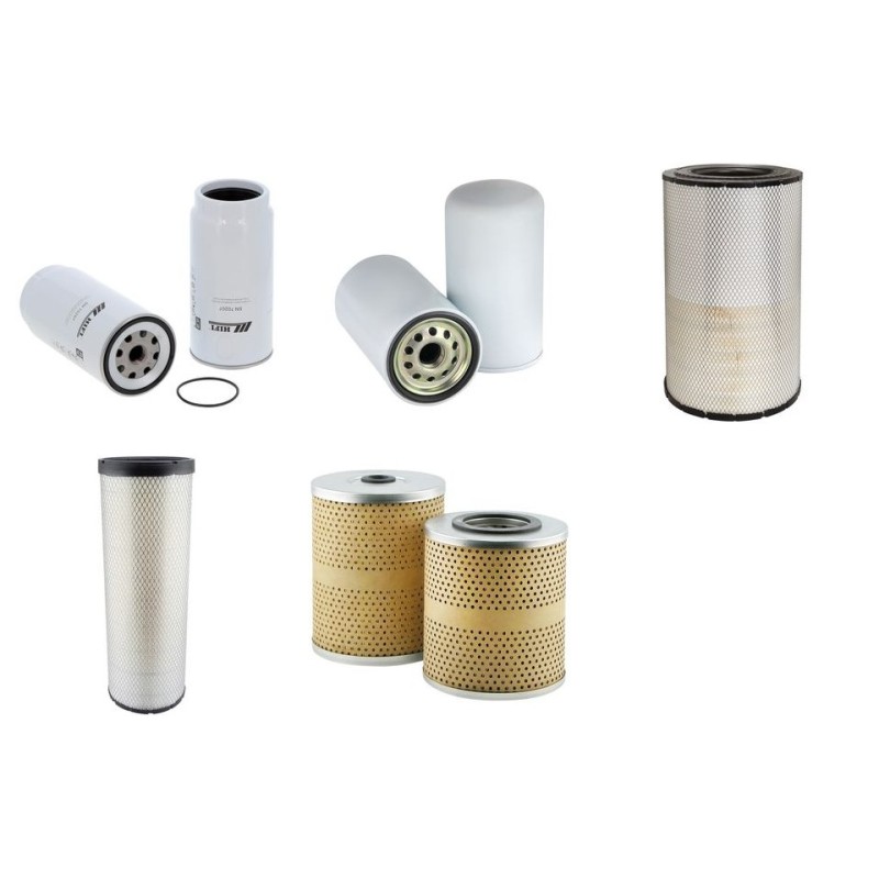 SANY SY 465 Filter Service Kit w/MITSUBISHI 6D24eng.  Air Oil Fuel