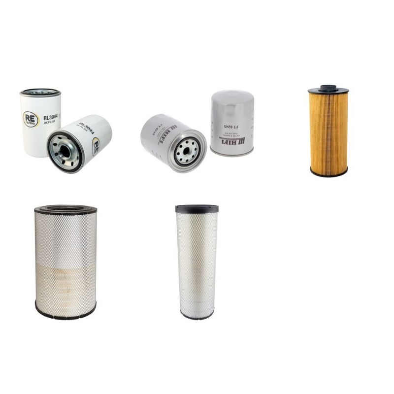 SANY SY 485 Filter Service Kit w/ISUZUeng.  Air Oil Fuel