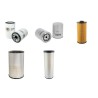 Filter Kit for Sany SY 485 with Isuzu engine Air Oil Fuel