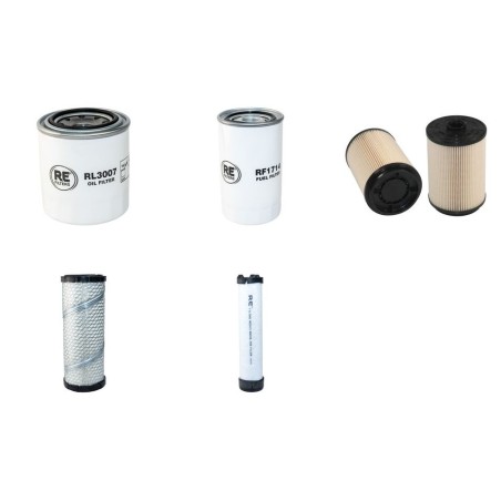 Filter Kit for Sany SY 50 U with Yanmar 4 TNV 88-PSY engine Air Oil Fuel