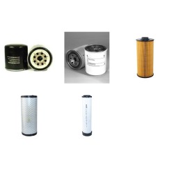 Filter Kit for Sany SY 55 with Isuzu 4JG1-NABGB engine 01.2018 - Air Oil Fuel