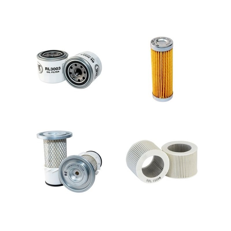 SAVALCO MINI 500 Filter Service Kit w/KUBOTA D 722eng.  Air Oil Fuel