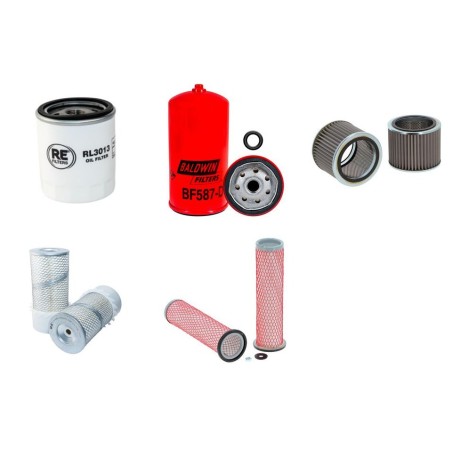 SCHÄFER TECHNIC BLOW PATCHER A 4 Filter Service Kit w/DEUTZ D 2011 L03eng. 01.2009 -  Air Oil Fuel
