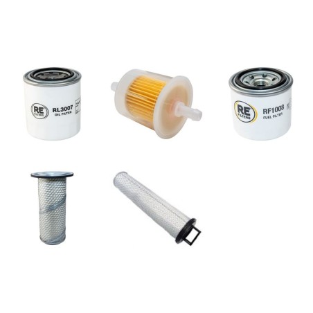 SHENGONG 958 H Filter Service Kit w/CUMMINS QSB 6eng. 01.2009 -