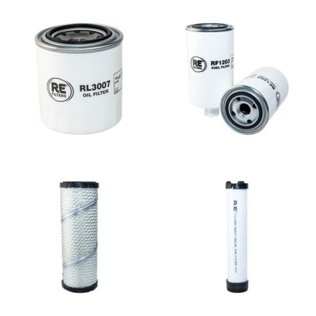 SHERPA K 26 Filter Service Kit w/KUBOTA D 1105eng.  Air Oil Fuel