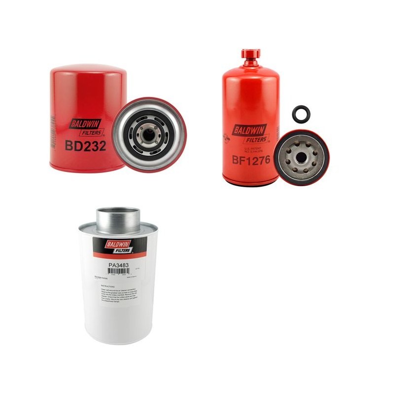 SKOGS JAN 1088 LT Filter Service Kit w/IVECO 8041 SI 25eng.  Air Oil Fuel