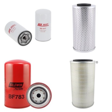 SKOGS JAN 487 XL Filter Service Kit w/IVECO 8361 SI 10eng.  Air Oil Fuel