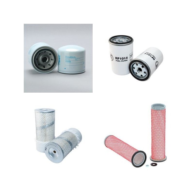 SMV SWEEPERS VIKA 100 Filter Service Kit w/PEUGEOT XUD 9eng.  Air Oil Fuel