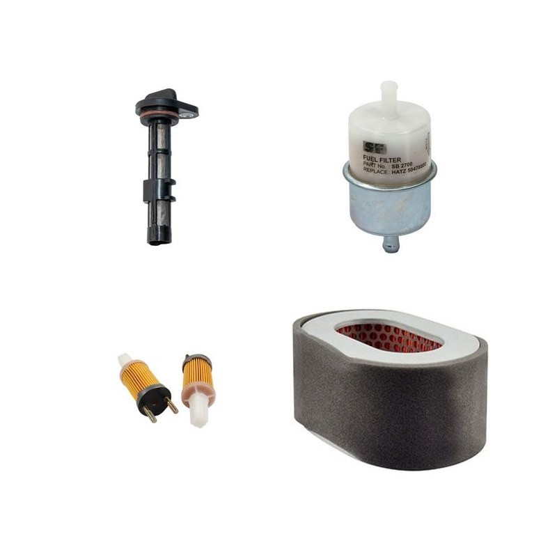 STEPHILL GENERATORS SE 6000 D Filter Service Kit w/YANMAR L100Neng. 01.2006 -  Air Oil Fuel