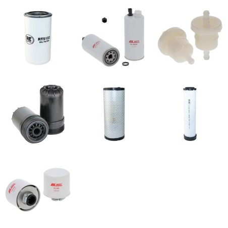 STONEPOWER STONE SCORPION Filter Service Kit w/CUMMINS QSB 4.5 130eng.  Air Oil Fuel