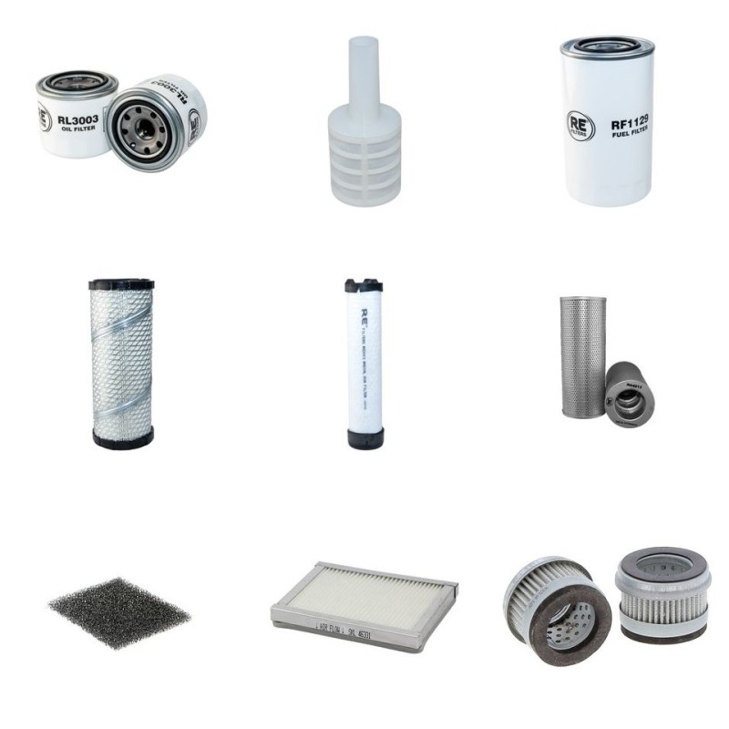 SYLVINOV MD TRACK 250 Filter Service Kit w/FPT F4HE9684PJeng. 01.2018 -