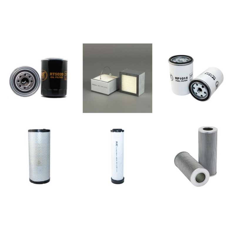 TAKEUCHI TB 150 Filter Service Kit w/YANMAReng. 01.2009 -