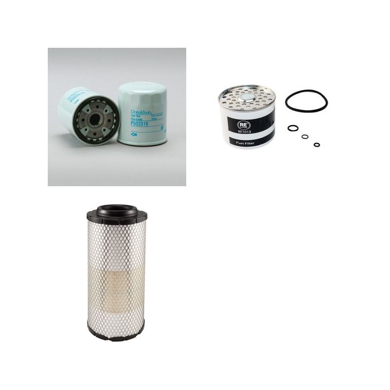 TEKSAN TJ 22 PE5L Filter Service Kit w/PERKINS 404A-22Geng.  Air Oil Fuel