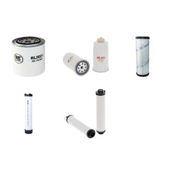 TEREX TC 14-2 Filter Service Kit w/KUBOTA D922eng. 01.2016 -