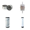 TORO GRANDSTAND 74504 TE Filter Service Kit w/KAWASAKI FX 691 Veng. 01.2018 -  Air Oil Fuel