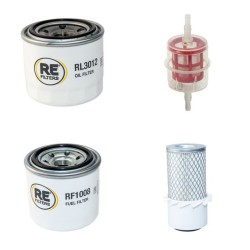 TOWERLIGHT V 20 Filter Service Kit w/KUBOTA Z 482eng. 01.2017 -  Air Oil Fuel