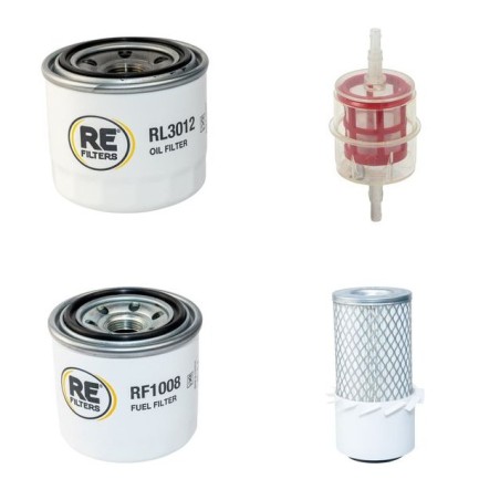 TOWERLIGHT V 20 Filter Service Kit w/KUBOTA Z 482eng. 01.2017 -  Air Oil Fuel