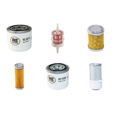 TOWERLIGHT VT 1 VARIANT C Filter Service Kit w/KUBOTA Z482-86898eng. 01.2013 Air Oil Fuel