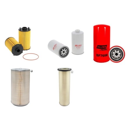 TREEMME MM 350 ND Filter Service Kit w/IVECO CURSOReng.  Air Oil Fuel