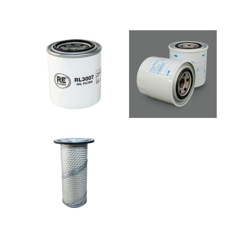 KUBOTA KX 027 Filter Service Kit Air Oil Fuel Filters