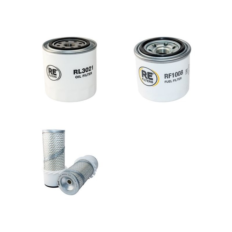 Kubota KX027 Filter Service Kit - Air, Oil, Fuel Filters