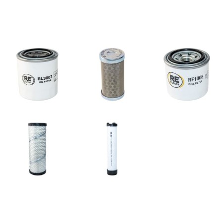 TS INDUSTRIE GS PUMA 35 D Filter Service Kit w/KUBOTA V 1505-EU1eng. 01.2016 -  Air Oil Fuel