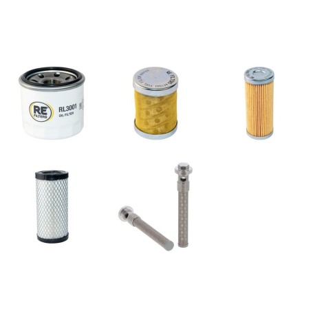 TYM T 224 Filter Service Kit w/YANMAR 3 TNV 74Feng.