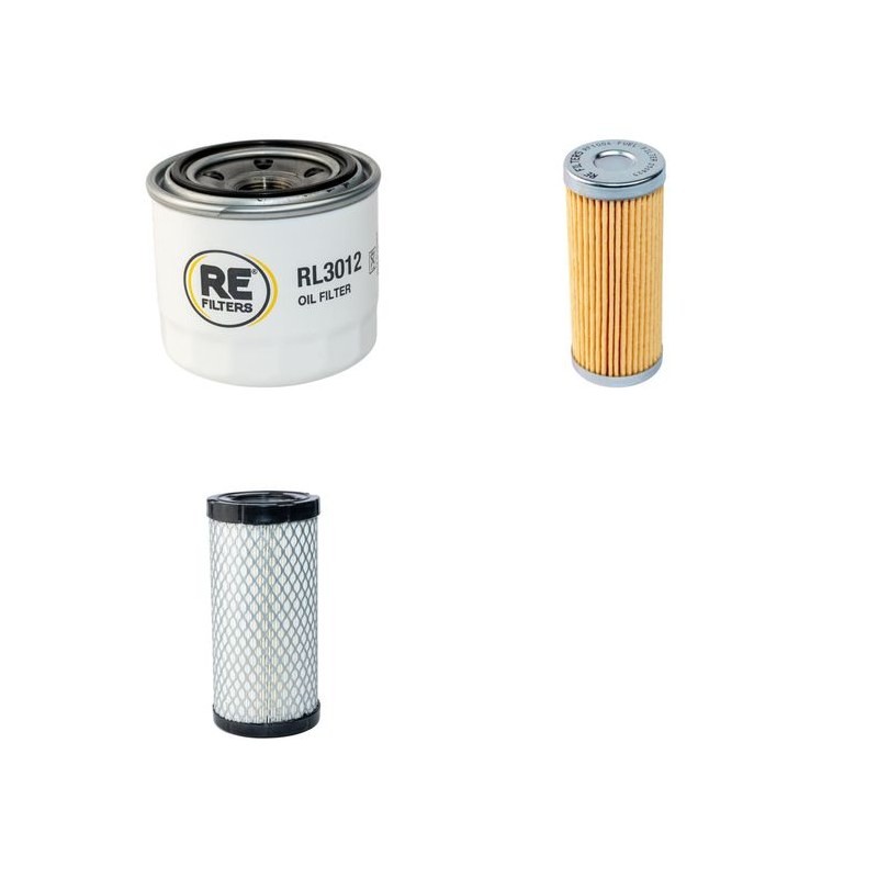 TYM T 264 Filter Service Kit w/KUKJE A1100N2eng.  Air Oil Fuel