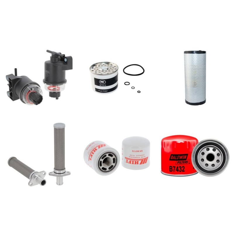 TYM T 395 HST Filter Service Kit w/YANMAR 3 TNV 88eng. 07.2021 -