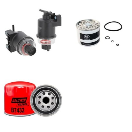 TYM T 494 Filter Service Kit w/KUKJE A2300N2eng.  Air Oil Fuel