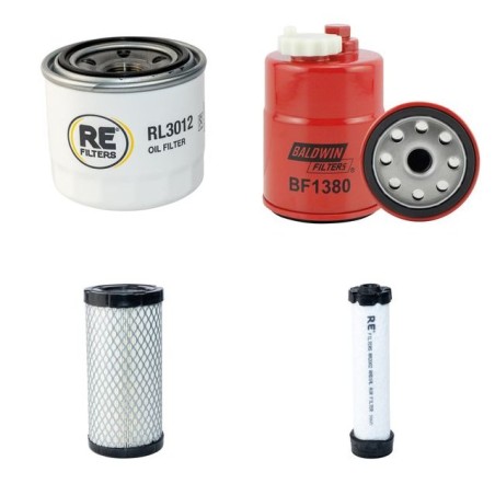 VENTRAC 3400 Y Filter Service Kit w/KUBOTA D 902eng.  Air Oil Fuel