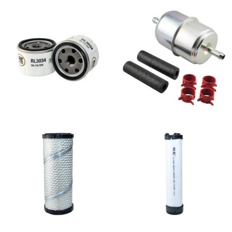 VENTRAC 4500 K Filter Service Kit w/BRIGGS-STRATTONeng.  Air Oil Fuel