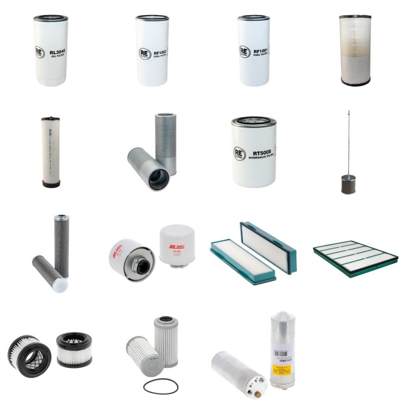 VOLVO A 60 H Filter Service Kit w/VOLVO D16J-TIER IVeng.