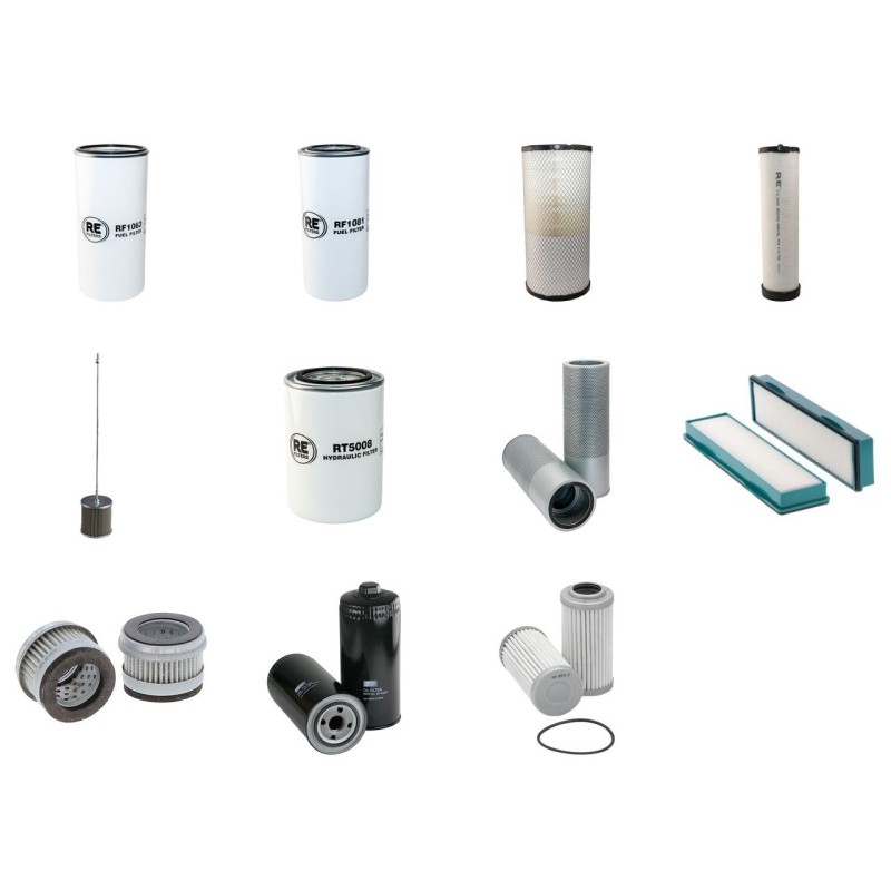 VOLVO EC 140 CL/LM Filter Service Kit w/VOLVO D4Deng. 01.2007 -