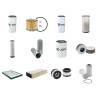 Filter Kit for Volvo EC 140 EL Filter Service Kit with Volvo D4J engine 01.2019 -